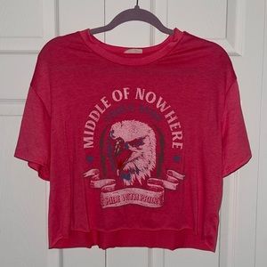 Wst Cst Graphic Crop Top